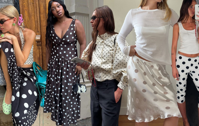 Polka Dot Comeback! Motif Klasik yang Kembali Jadi Tren