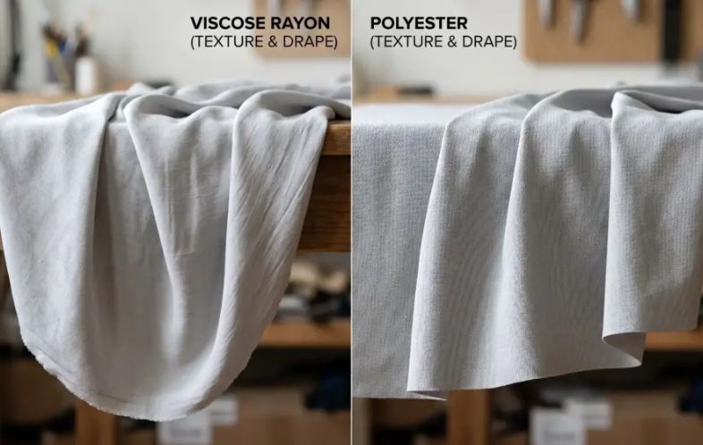 Polyester vs Viscose: Understanding the Differences Between Two Widely Used Fibers
